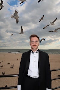 a man in a tuxedo